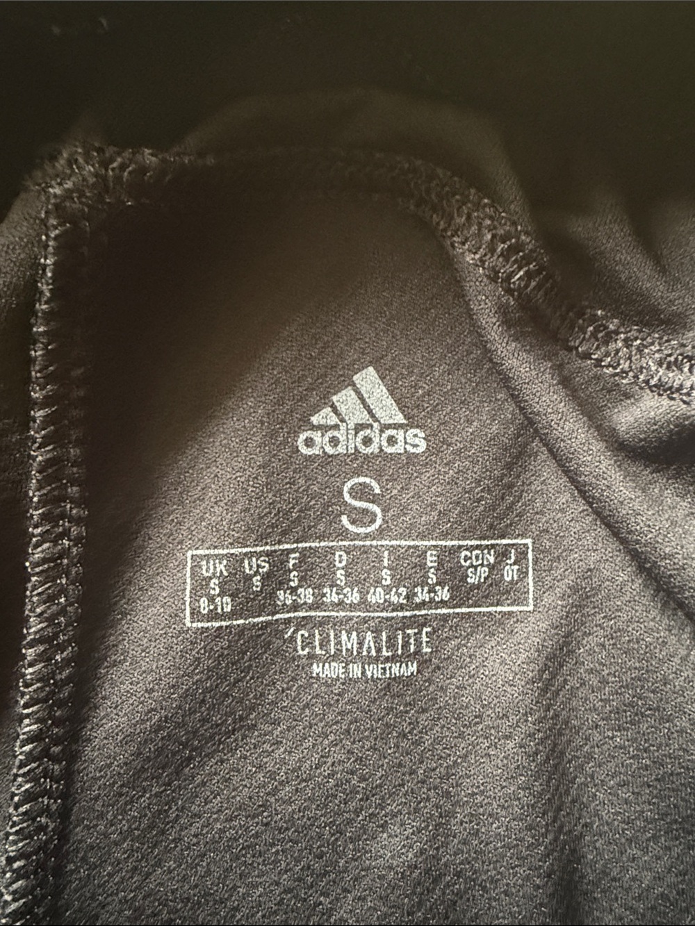 ADIDAS Climalite Running Shorts Sz Small Black & Light Blue - Picture 5 of 11